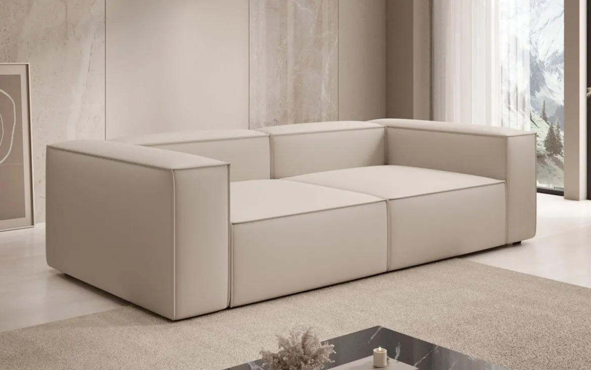 Designer Sofa Lesley 3 Sitzer in Stoff