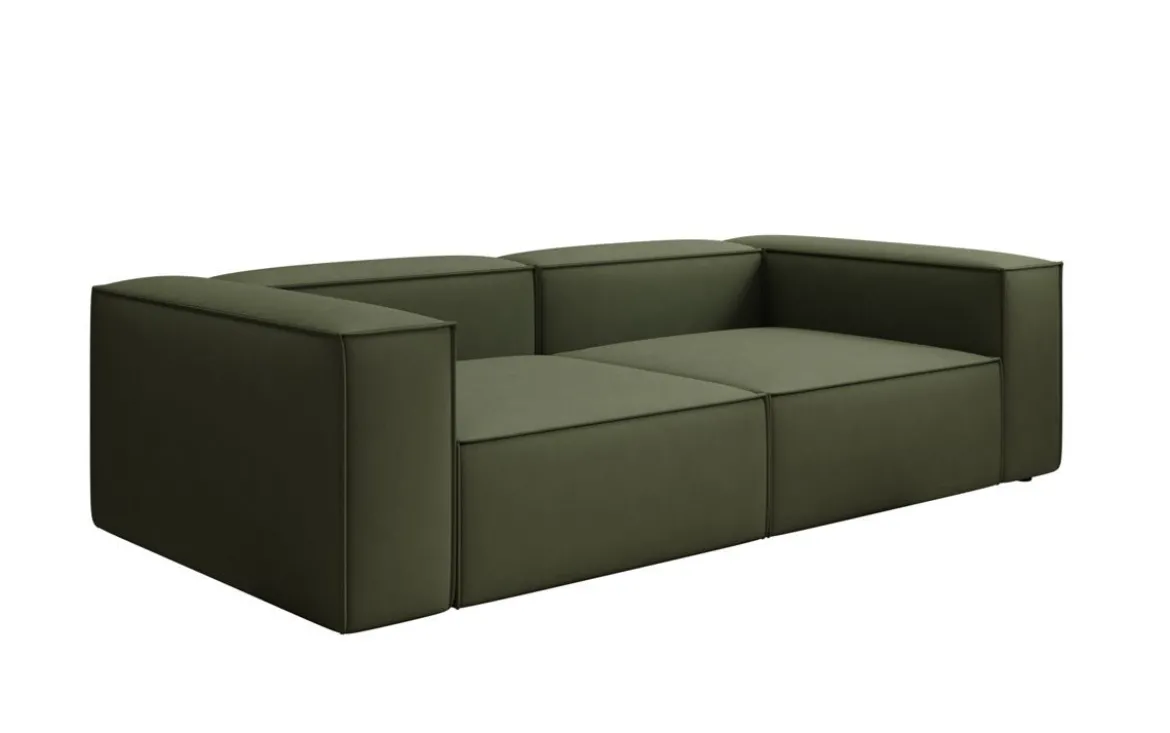 Designer Sofa Lesley 3 Sitzer in Stoff