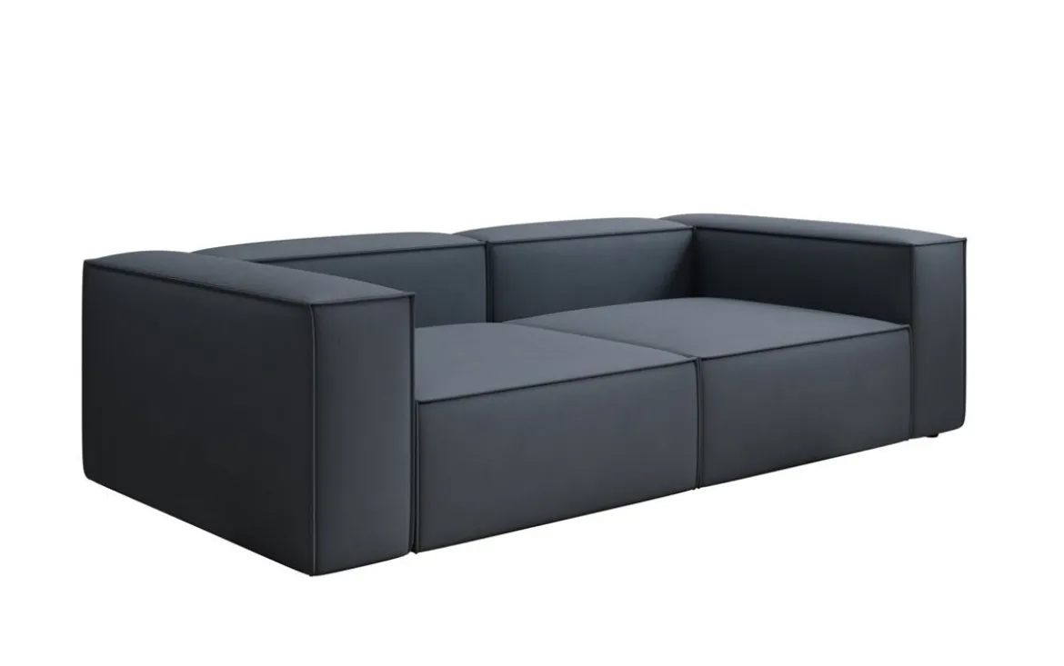 Designer Sofa Lesley 3 Sitzer in Stoff