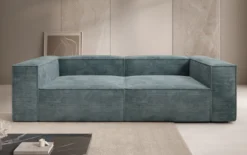 Designer Sofa Lesley 3 Sitzer in Cord