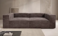 Designer Sofa Lesley 3 Sitzer in Cord