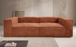 Designer Sofa Lesley 3 Sitzer in Cord