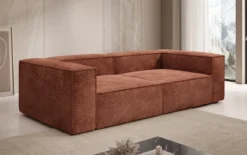 Designer Sofa Lesley 3 Sitzer in Cord