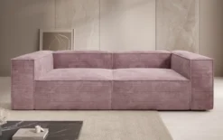 Designer Sofa Lesley 3 Sitzer in Cord