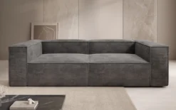 Designer Sofa Lesley 3 Sitzer in Cord