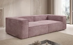 Designer Sofa Lesley 3 Sitzer in Cord