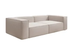 Designer Sofa Lesley 3 Sitzer in Strukturstoff