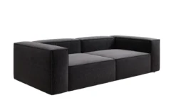 Designer Sofa Lesley 3 Sitzer in Strukturstoff