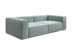 Designer Sofa Lesley 3 Sitzer in Strukturstoff