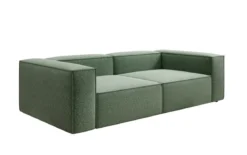 Designer Sofa Lesley 3 Sitzer in Strukturstoff