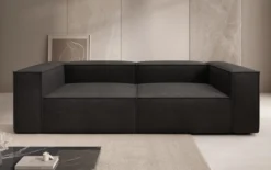Designer Sofa Lesley 3 Sitzer in Bouclé