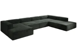 Designer Sofa Lesley U XXL in Cord