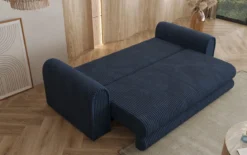 Designer Sofa Lil Buddy 3 Sitzer mit Schlaffunktion und Stauraum in Breitcord