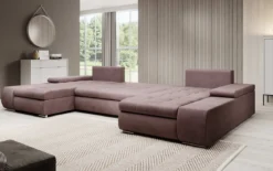 Designer Sofa Martino mit Schlaffunktion