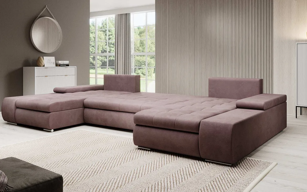 Designer Sofa Martino mit Schlaffunktion