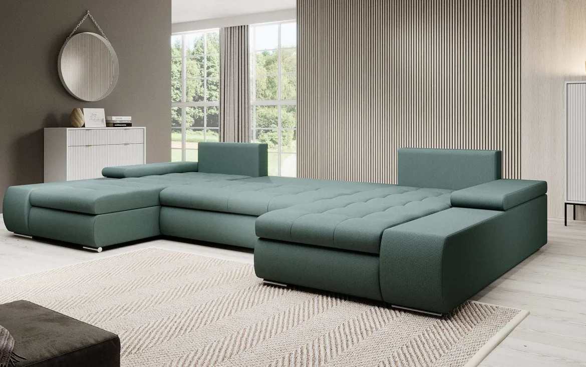 Designer Sofa Martino mit Schlaffunktion