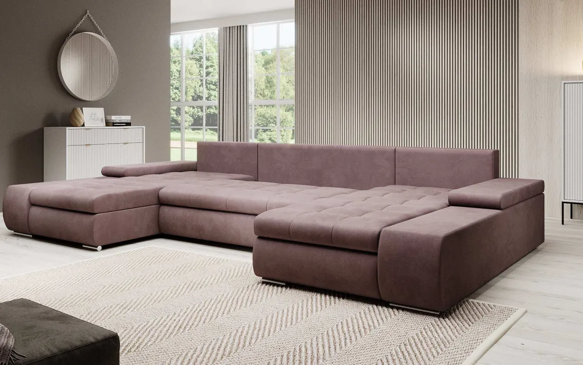 Designer Sofa Martino mit Schlaffunktion