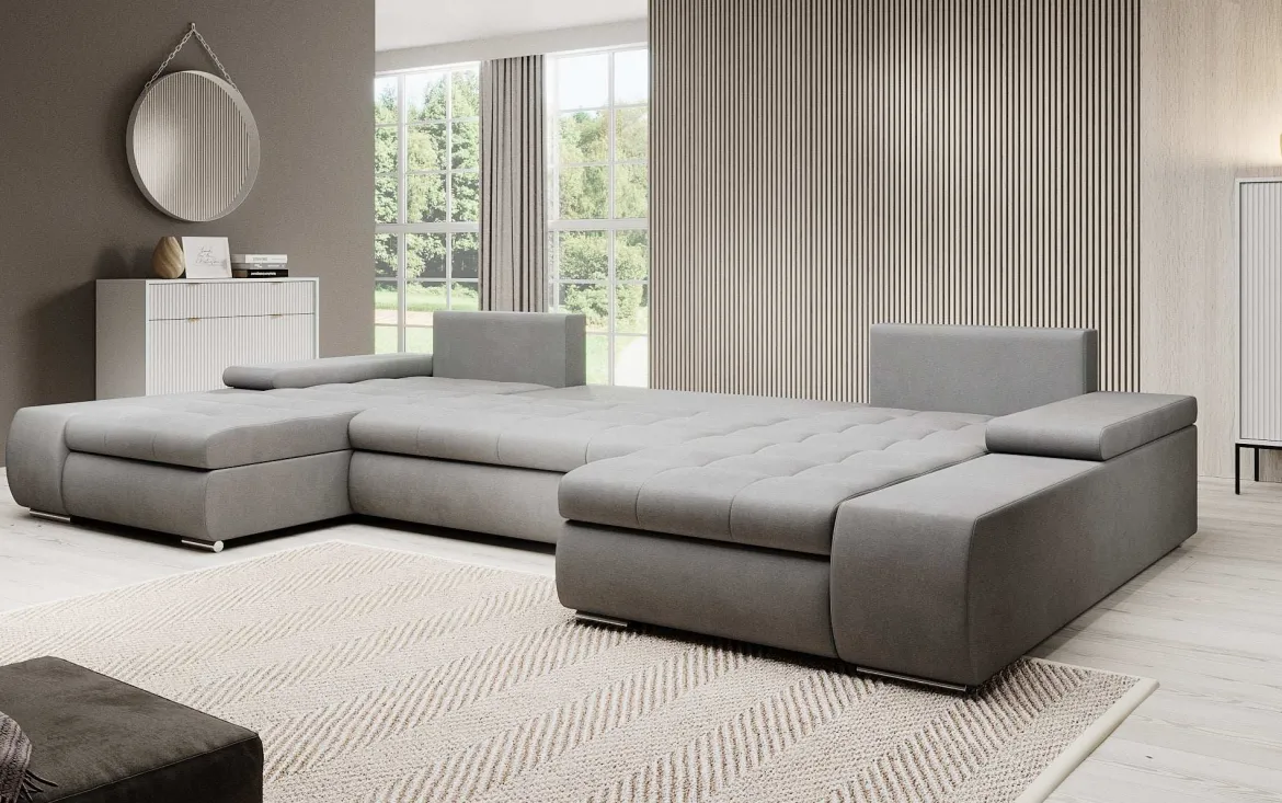 Designer Sofa Martino mit Schlaffunktion