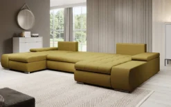 Designer Sofa Martino mit Schlaffunktion