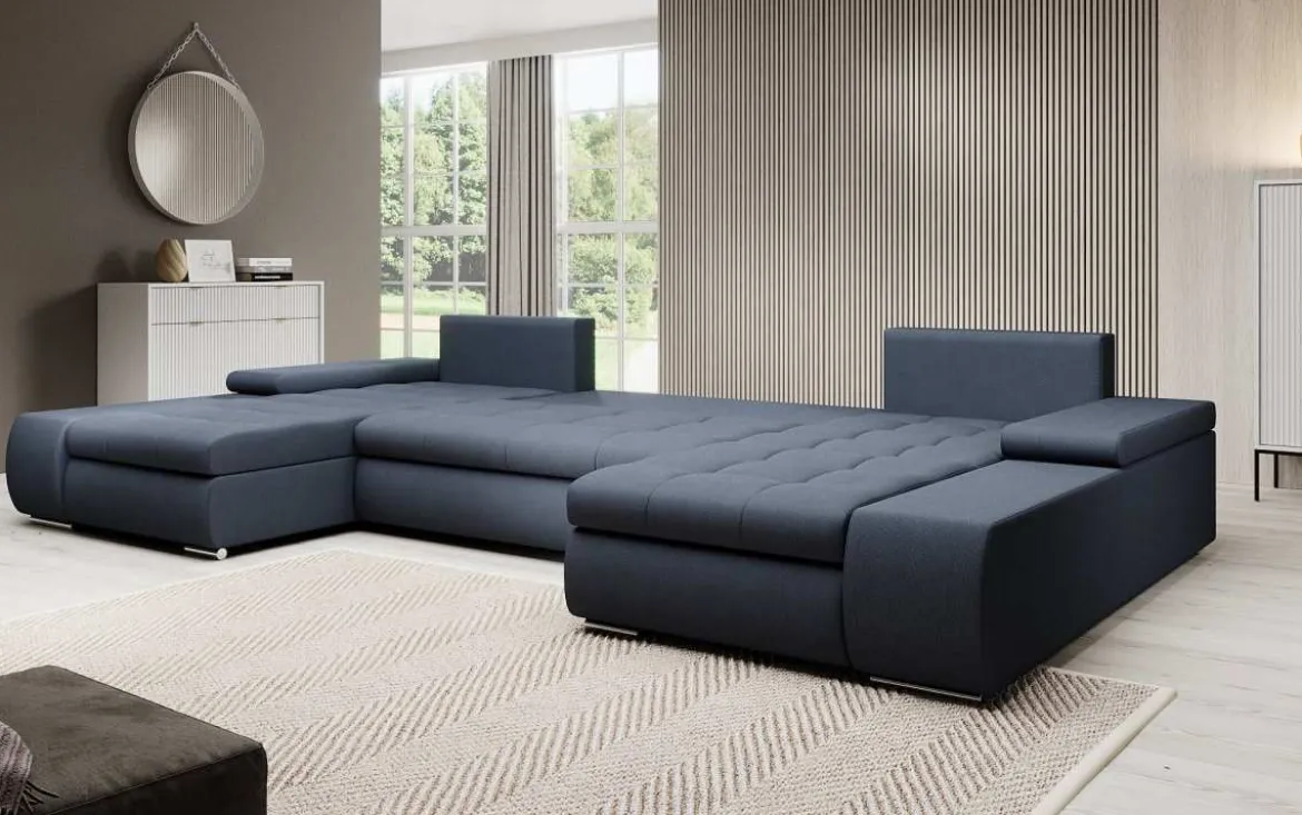 Designer Sofa Martino mit Schlaffunktion