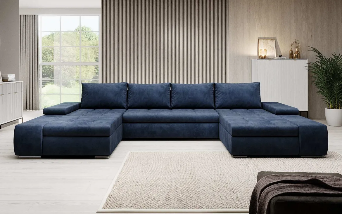 Designer Sofa Martino mit Schlaffunktion