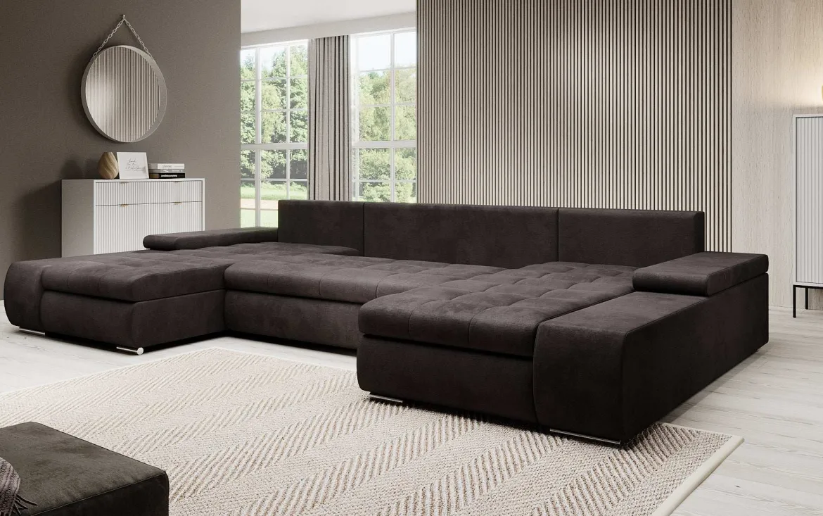 Designer Sofa Martino mit Schlaffunktion