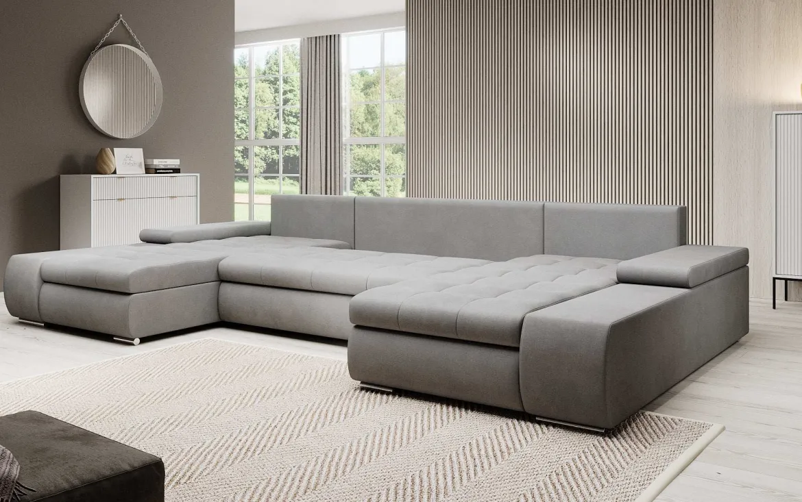 Designer Sofa Martino mit Schlaffunktion