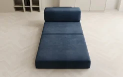 Designer Sofa Mittelmodul Lazy in Samt