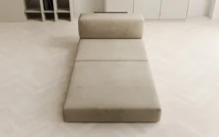 Designer Sofa Mittelmodul Lazy in Samt