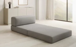 Designer Sofa Mittelmodul Lazy in Bouclé