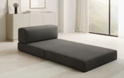 Designer Sofa Mittelmodul Lazy in Bouclé