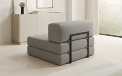 Designer Sofa Mittelmodul Lazy in Bouclé