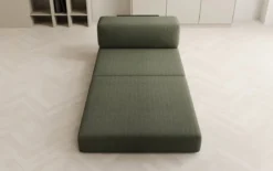 Designer Sofa Mittelmodul Lazy in Bouclé