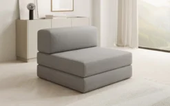 Designer Sofa Mittelmodul Lazy in Bouclé