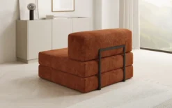 Designer Sofa Mittelmodul Lazy in Cord