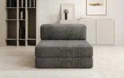 Designer Sofa Mittelmodul Lazy in Cord