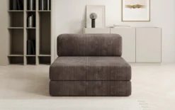 Designer Sofa Mittelmodul Lazy in Cord