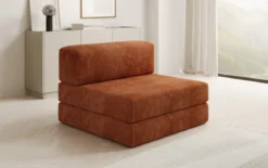Designer Sofa Mittelmodul Lazy in Cord