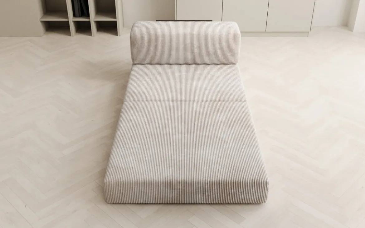 Designer Sofa Mittelmodul Lazy in Cord