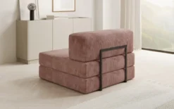 Designer Sofa Mittelmodul Lazy in Cord