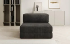 Designer Sofa Mittelmodul Lazy in Cord