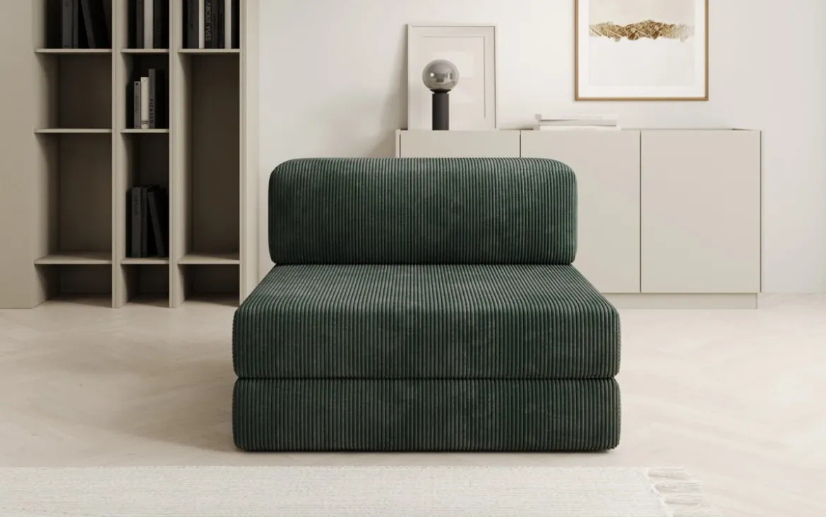 Designer Sofa Mittelmodul Lazy in Cord