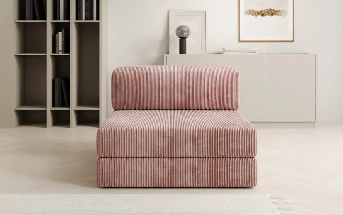 Designer Sofa Mittelmodul Lazy in Cord