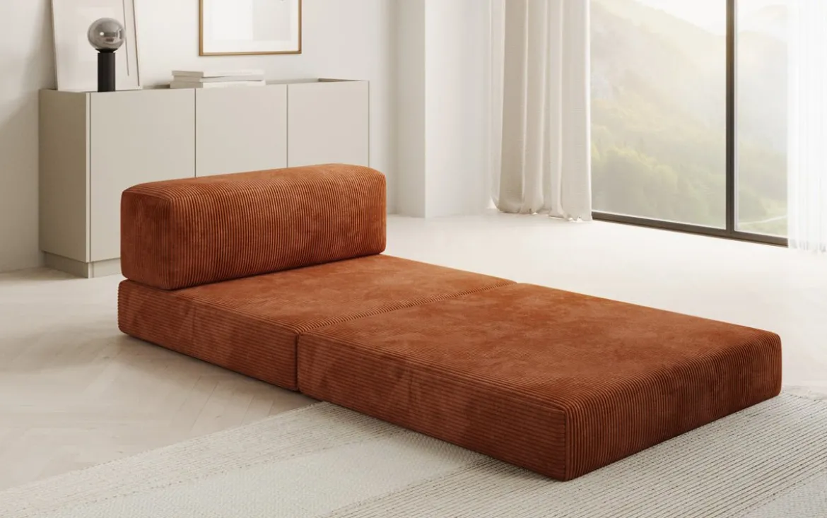 Designer Sofa Mittelmodul Lazy in Cord