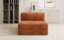 Designer Sofa Mittelmodul Lazy in Cord