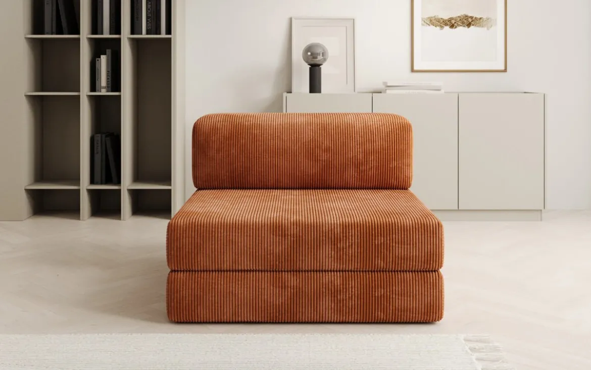 Designer Sofa Mittelmodul Lazy in Cord