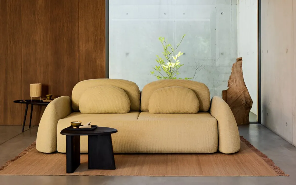 Designer Sofa Monsoon mit Schlaffunktion und Bettkasten