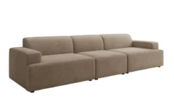 Designer Sofa Monza 3 Sitzer XXL in Samt