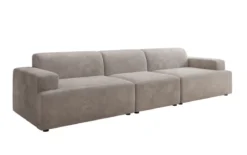 Designer Sofa Monza 3 Sitzer XXL in Samt