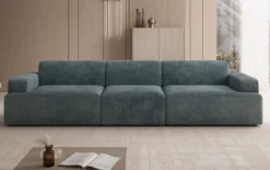 Designer Sofa Monza 3 Sitzer XXL in Cord